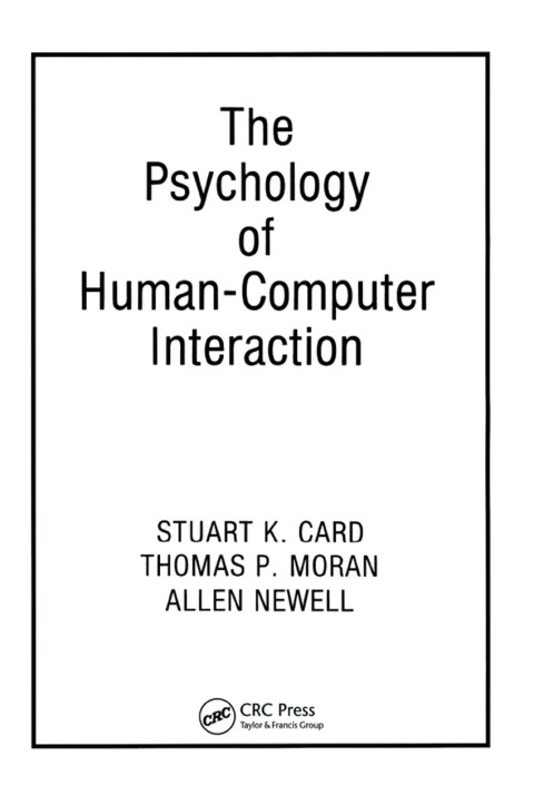 THE PSYCHOLOGY OF HUMAN-COMPUTER INTERACTION