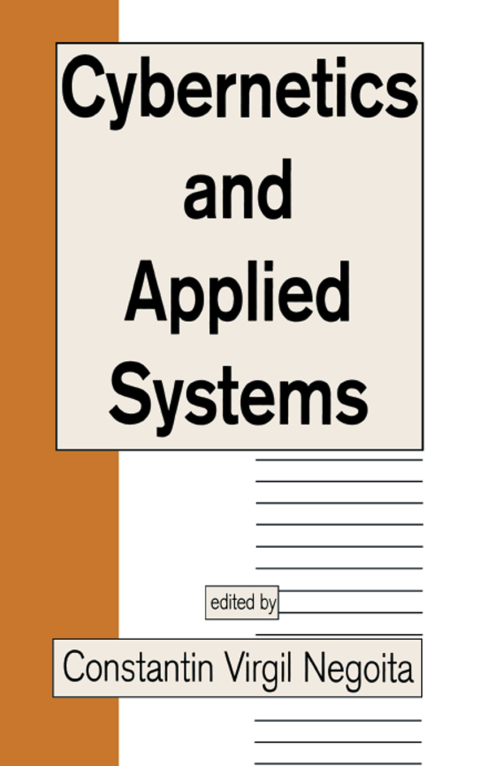 CYBERNETICS AND APPLIED SYSTEMS