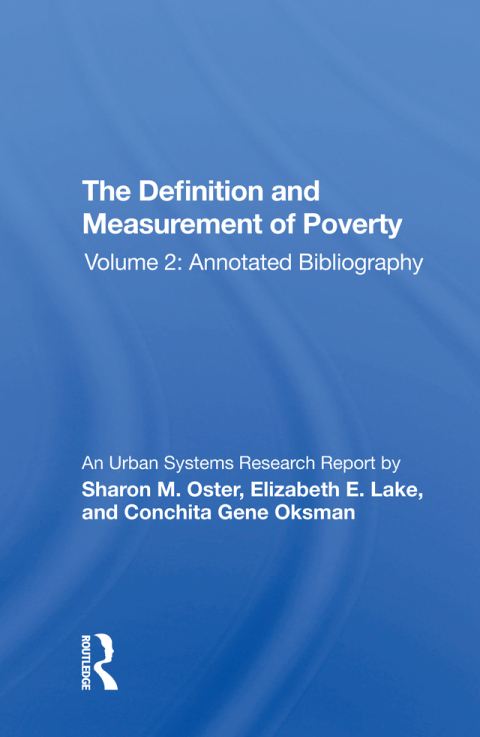 THE DEFINITION AND MEASUREMENT OF POVERTY
