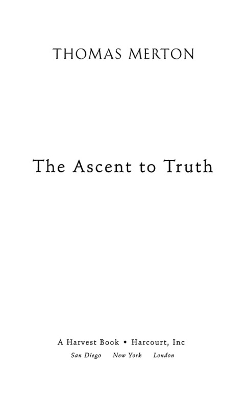 THE ASCENT TO TRUTH
