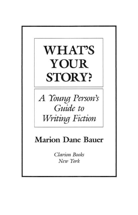 WHAT'S YOUR STORY?