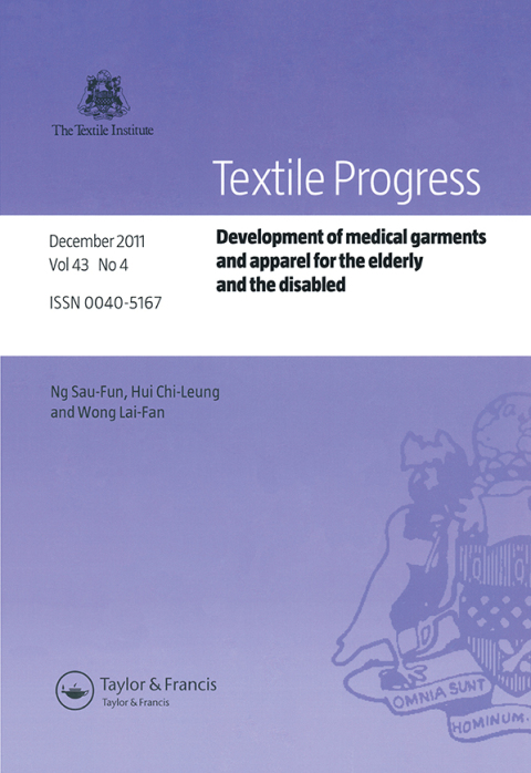 DEVELOPMENT OF MEDICAL GARMENTS AND APPAREL FOR THE ELDERLY AND THE DISABLED