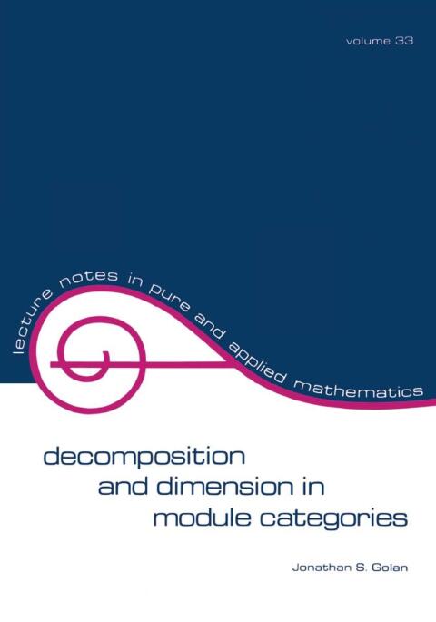 DECOMPOSITION AND DIMENSION IN MODULE CATEGORIES