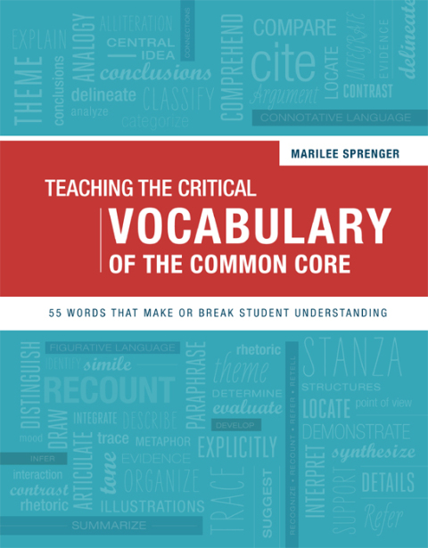 TEACHING THE CRITICAL VOCABULARY OF THE COMMON CORE