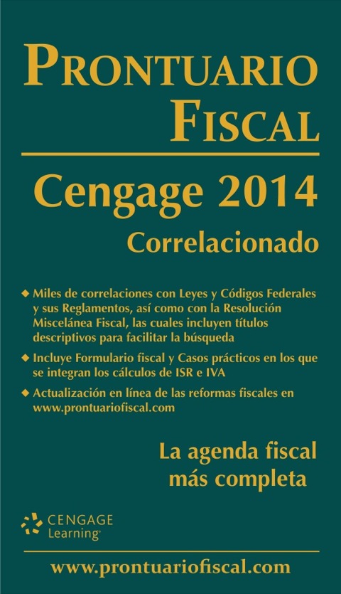 PRONTUARIO FISCAL CENGAGE 2014