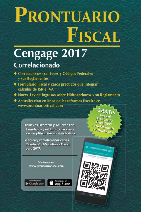 PRONTUARIO FISCAL CENGAGE 2017
