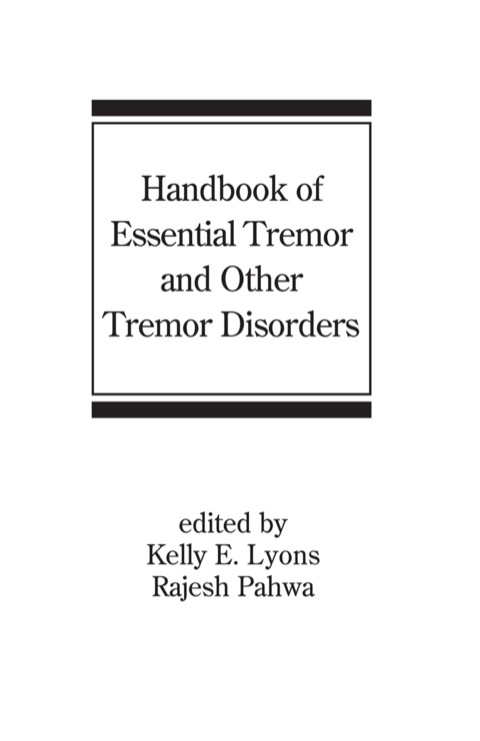 HANDBOOK OF ESSENTIAL TREMOR AND OTHER TREMOR DISORDERS