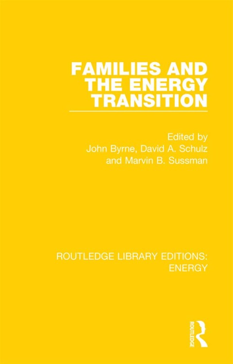 FAMILIES AND THE ENERGY TRANSITION