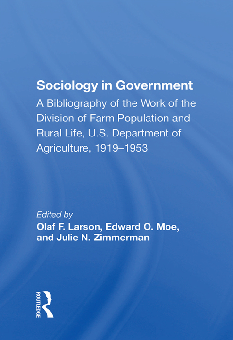 SOCIOLOGY IN GOVERNMENT