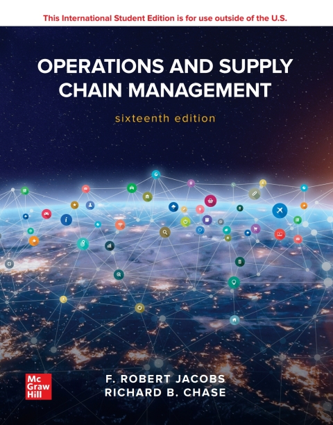 ISE OPERATIONS AND SUPPLY CHAIN MANAGEMENT
