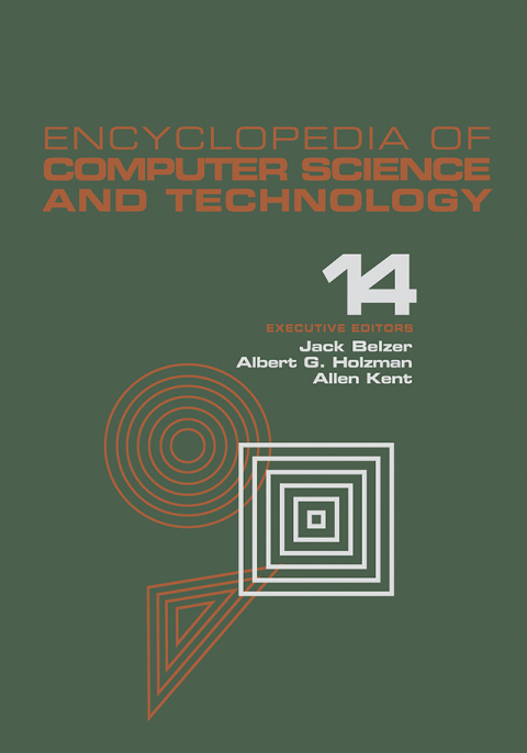ENCYCLOPEDIA OF COMPUTER SCIENCE AND TECHNOLOGY