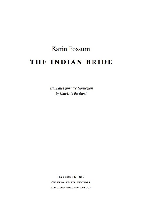 THE INDIAN BRIDE