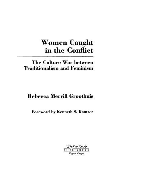 WOMEN CAUGHT IN THE CONFLICT