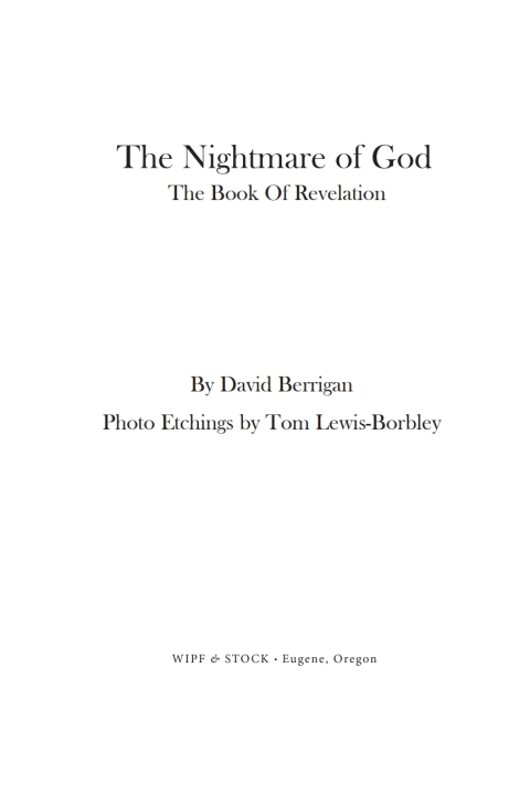 THE NIGHTMARE OF GOD