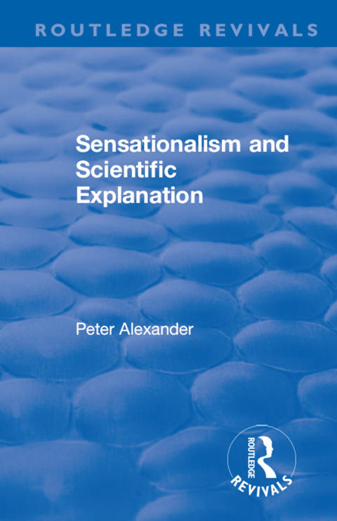 SENSATIONALISM AND SCIENTIFIC EXPLANATION