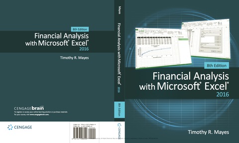FINANCIAL ANALYSIS WITH MICROSOFT EXCEL 2016