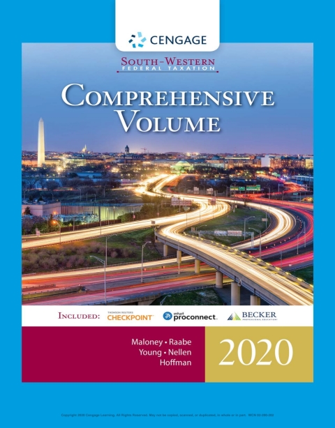SOUTH-WESTERN FEDERAL TAXATION 2020: COMPREHENSIVE