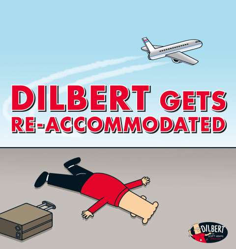DILBERT GETS RE-ACCOMODATED