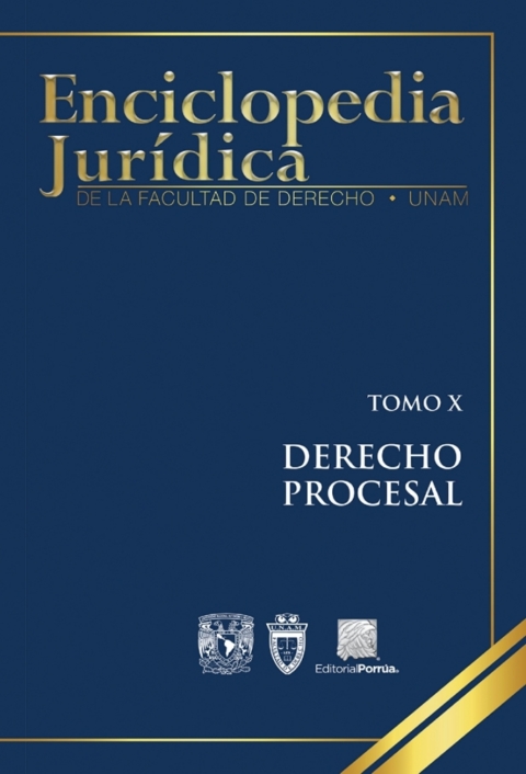 ENCICLOPEDA JURDICA DE LA FACULTAD DE DERECHO. TOMO X : DERECHO PROCESAL