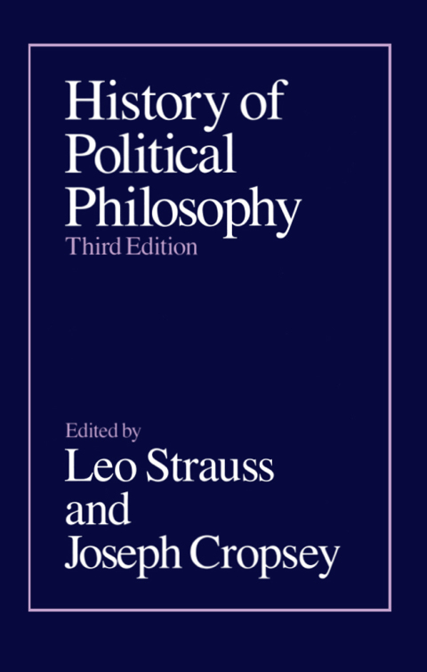 HISTORY OF POLITICAL PHILOSOPHY