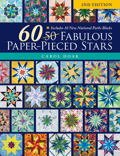 60 FABULOUS PAPER-PIECED STARS