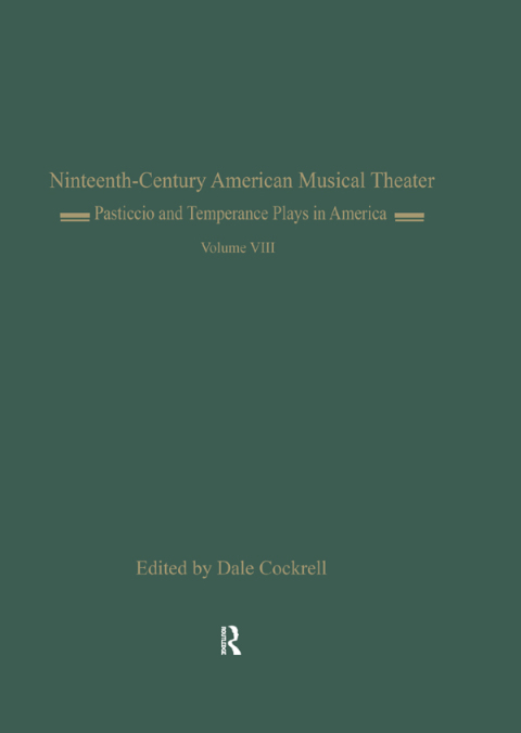 PASTICCIO AND TEMPERANCE PLAYS IN AMERICA