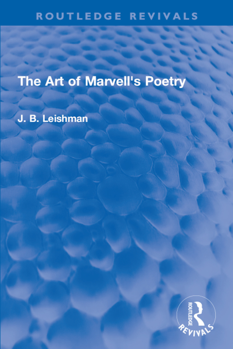 THE ART OF MARVELL'S POETRY