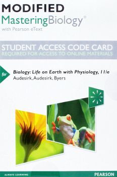 ACC MASTERING & ETX BIOLOGY: LIFE ON EART (FC) H W/PHYSIOLOGY 11E