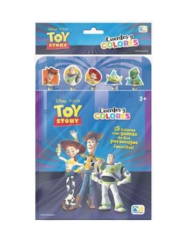 CUENTOS Y COLORES -DISNEY PIXAR TOY STORY- (C/5 COLORES/GOMAS)