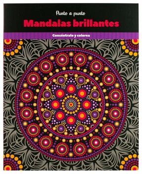 PUNTO A PUNTO -MANDALAS BRILLANTES-