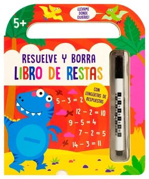RESUELVE Y BORRA -LIBRO DE RESTAS-        (CARTONE/INC.PLUMN)