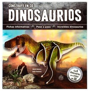 CONSTRUYE EN 3D -DINOSAURIOS- (FICHAS INFORMATIVAS)