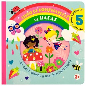 LIBRO DE ROMPECABEZAS DE HADAS            (CARTONE)