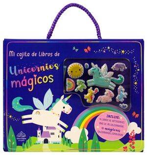 MI CAJITA DE LIBROS DE UNICORNIOS MAGICOS (C/CALCOMAN�AS)