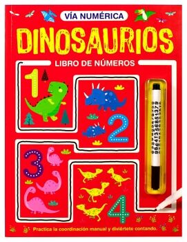 VA NMERICA -DINOSAURIOS LIBRO DE NMEROS- (C/PLUMN)