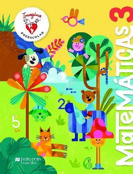 IMAGINA MATEMTICAS 3 PREESC. (C/CUADERNO DE EVIDENCIAS/ED.2023)