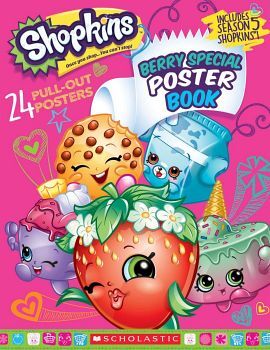 SHOPKINS BERRY SPECIAL POSTER BOOK