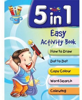5 IN 1 ACTIVITY BOOK 1 -EASY-