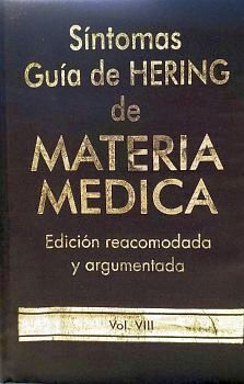 SINTOMAS GUIA DE HERING DE MATERIA MEDICA VOL.VIII