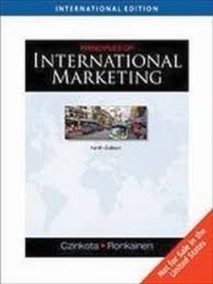 PRINCIPLES OF INTERNATIONAL MARKETING 9ED.