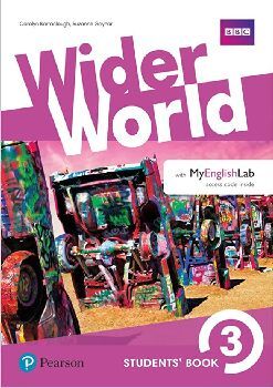 WIDER WORLD 3 ST'S BOOK W/MYENGLISHLAB & EXTRA ONLINE HOMEWORK