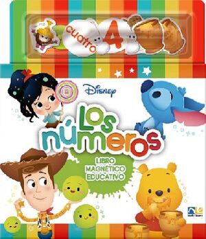 DISNEY -LOS NUMEROS- (LIBRO MAGNTICO EDUCATIVO)