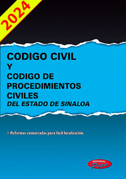 CDIGO CIVIL Y DE PROCED. CIVILES DE SINALOA 2024