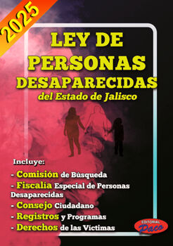 LEY DE PERSONAS DESAPARECIDAS DEL ESTADO DE JALISCO 2025