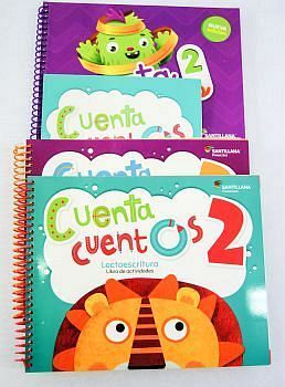 KIT CUENTA CUENTOS/CUENTAS/TRAZOS 2 PREESC.