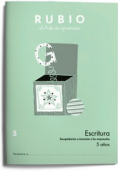 ESCRITURA  5 (5 AOS)  -RECAPITULACIN E INICIACIN A MAYSCULAS-