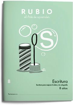 ESCRITURA  8 (8 AOS)  -ESCRITURA P/MEJORAR LA LETRA Y ORTOGRAFA