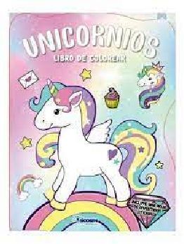 COLOREO EN CASA -UNICORNIOS-  (LIBRO P/COLOREAR)