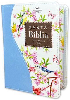 SANTA BIBLIA -RENOVACIN AZUL-  (BOLSILLO/CANTO PINTADO)