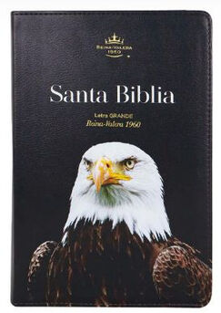 SANTA BIBLIA -GUILA FONDO NEGRO- (LETRA GRANDE/TAMAO MANUAL)